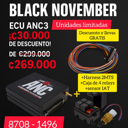 ANC3 + Harness + Caja de Relays + Sensor IAT